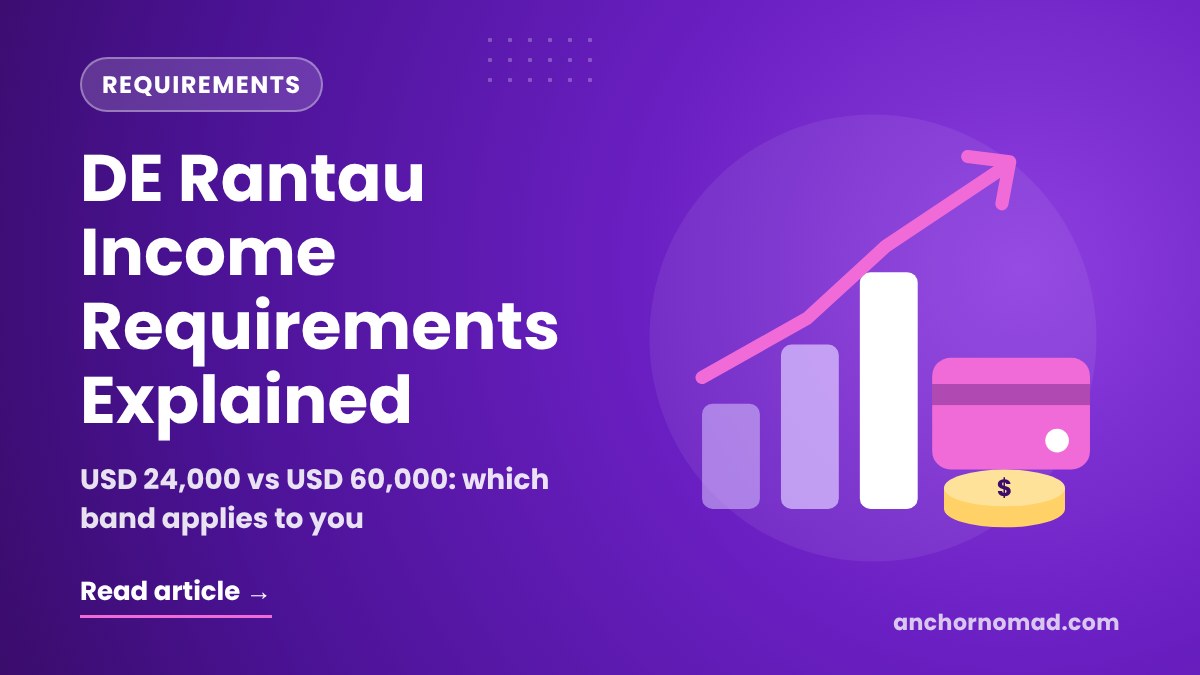 DE Rantau Income Requirements Explained