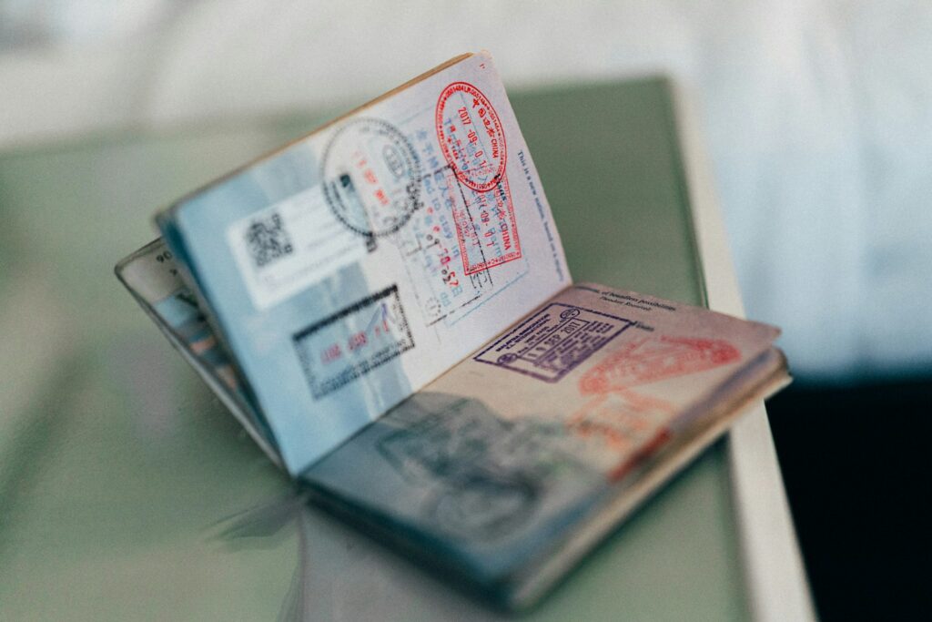 Passport and travel documents